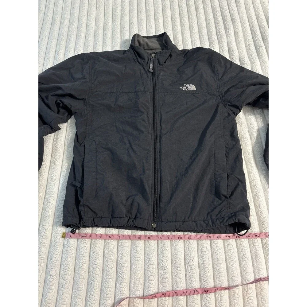 The North Face Summit Series Fleece Lined Jacket Men’s Small Black Y2K Camping